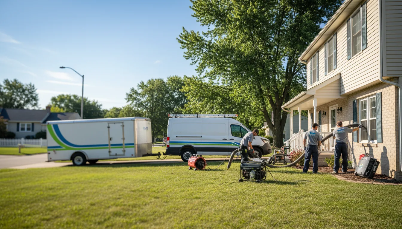 Flooded Basement Restoration And Cleanup With Repair in Newport, MN near me